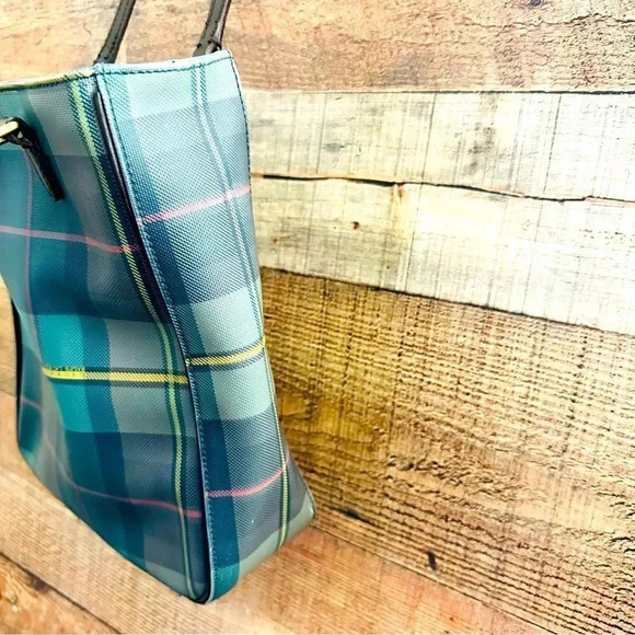 Rare Y2K Vintage Ralph Lauren Coated Canvas Leather Shoulder/Tote Bag - Picture 7 of 13